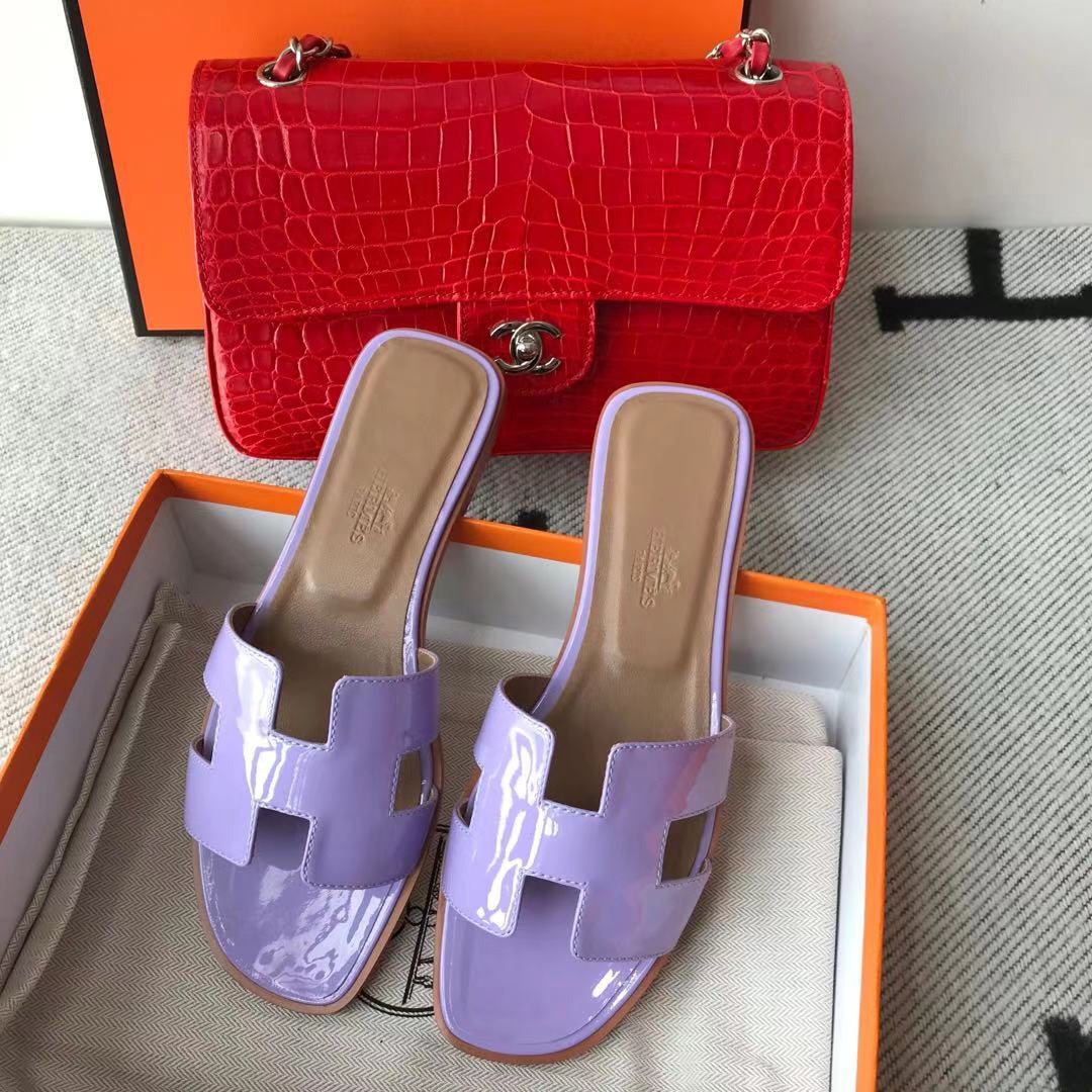 에르메스 올수공 오란 슬리퍼 샌들 페이던트 17